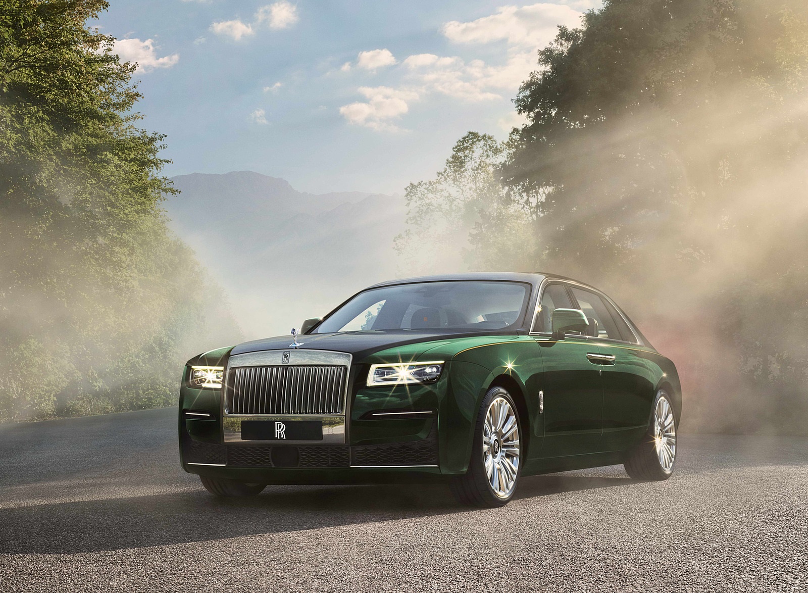 2021 Rolls-Royce Ghost Extended Front Three-Quarter Wallpapers #1 of 10