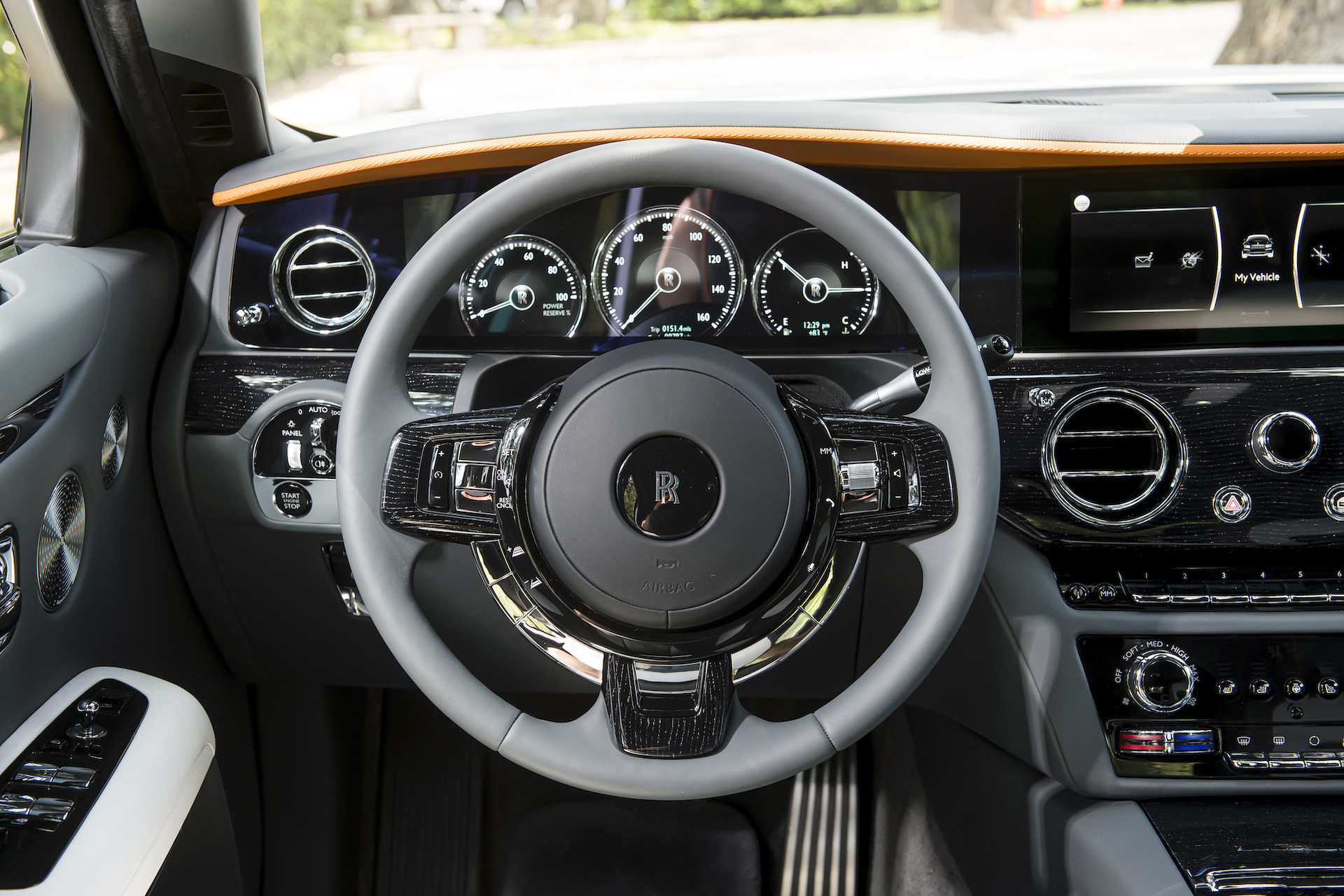 2021 Rolls-Royce Ghost Interior Steering Wheel Wallpapers #74 of 91