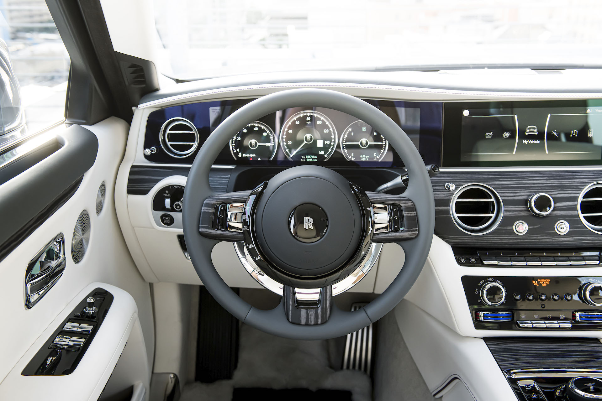 2021 Rolls-Royce Ghost Interior Steering Wheel Wallpapers #75 of 91