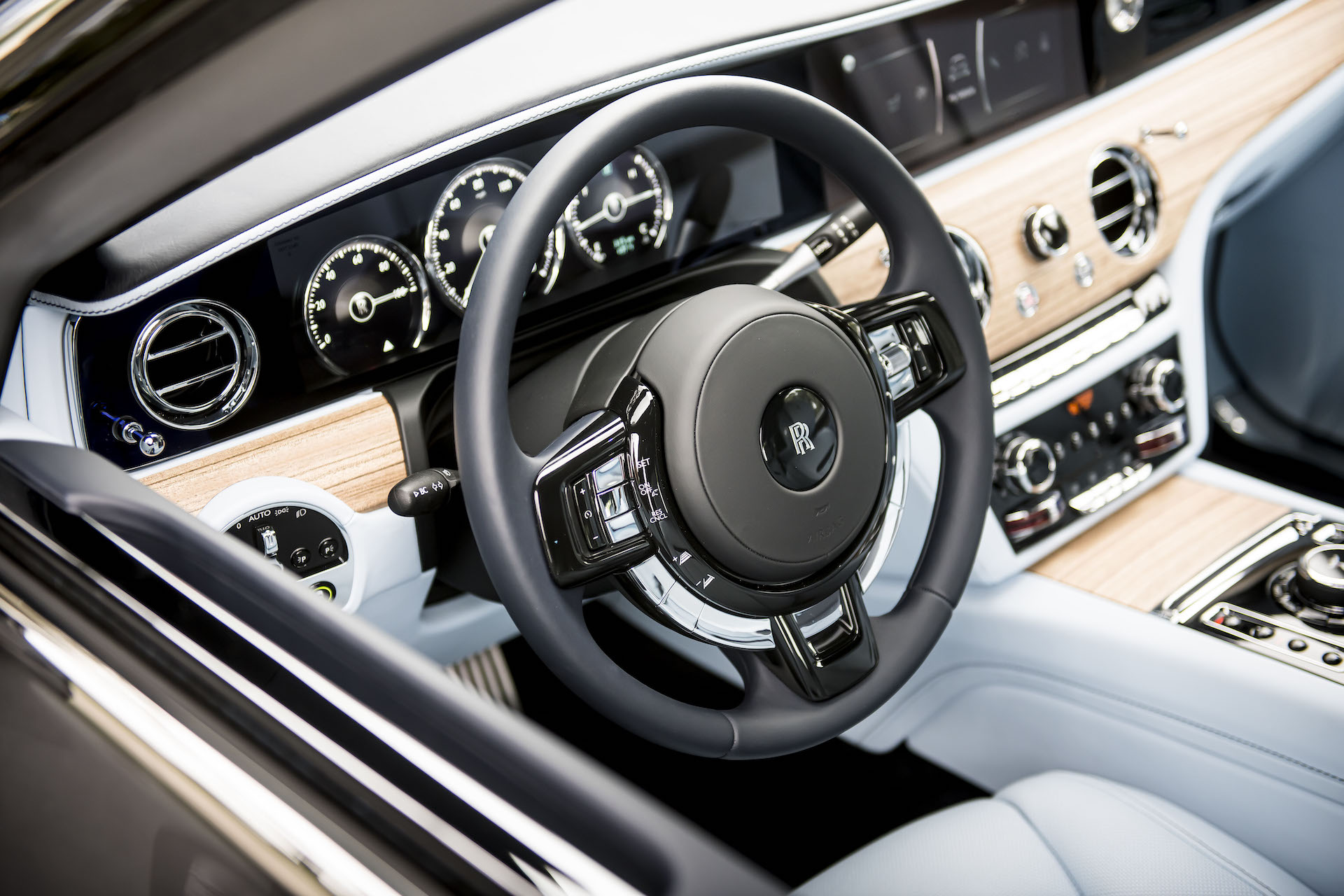 2021 Rolls-Royce Ghost Interior Steering Wheel Wallpapers #12 of 91