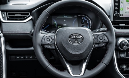 2021 Toyota RAV4 Plug-In Hybrid (Euro-Spec) Interior Steering Wheel Wallpapers 450x275 (98)