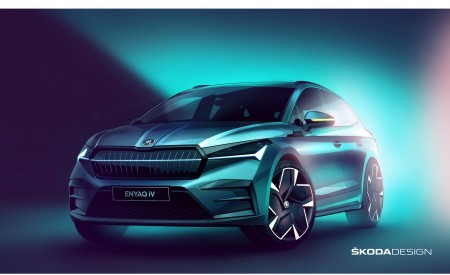 2021 Škoda ENYAQ iV Design Sketch Wallpapers  450x275 (160)