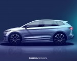2021 Škoda ENYAQ iV Design Sketch Wallpapers  150x120