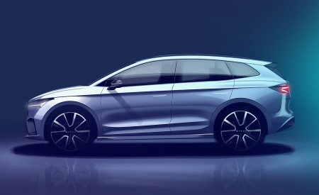 2021 Škoda ENYAQ iV Design Sketch Wallpapers  450x275 (159)