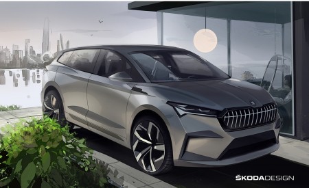 2021 Škoda ENYAQ iV Design Sketch Wallpapers 450x275 (155)
