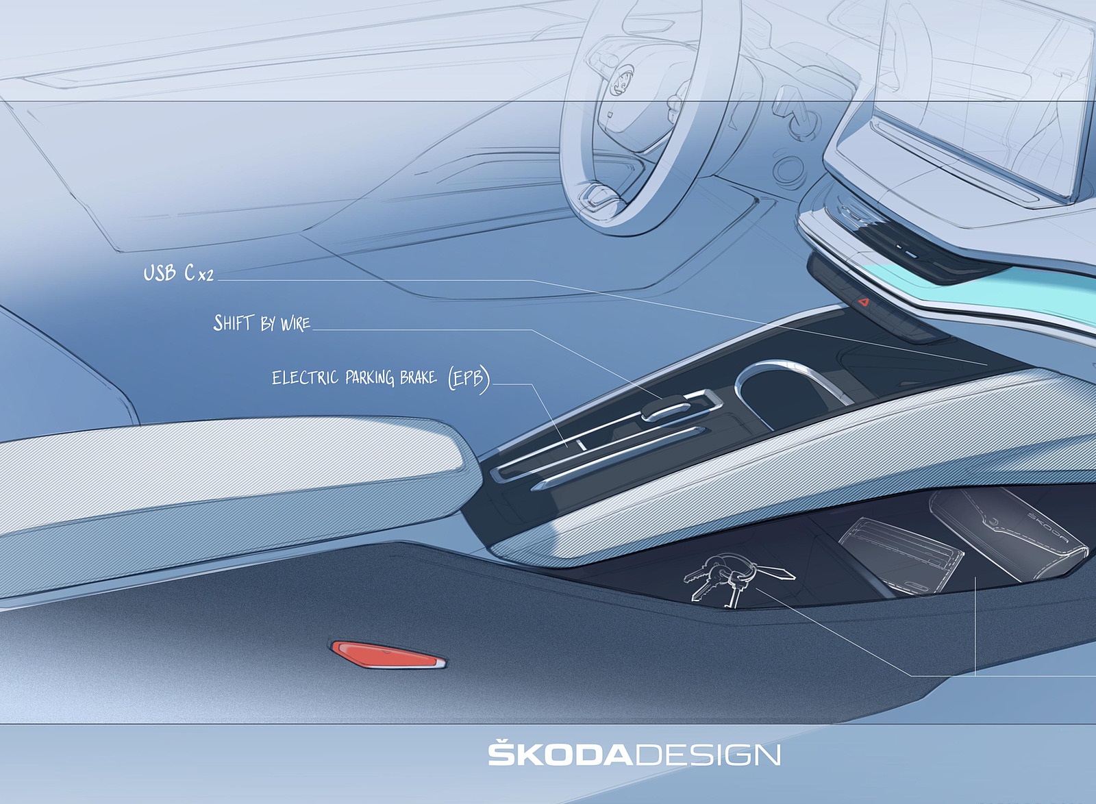 2021 Škoda ENYAQ iV Design Sketch Wallpapers #180 of 184
