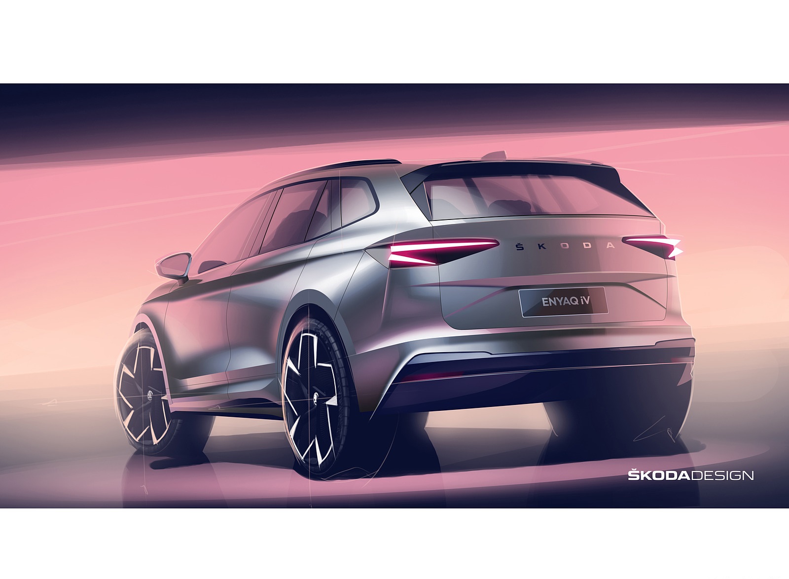 2021 Škoda ENYAQ iV Design Sketch Wallpapers #165 of 184