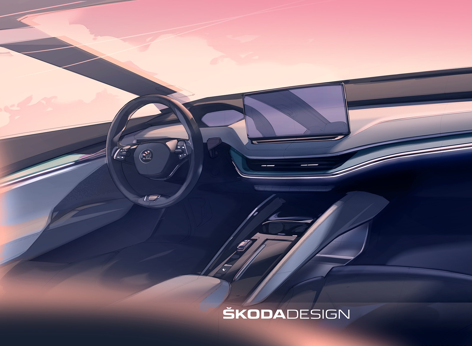 2021 Škoda ENYAQ iV Design Sketch Wallpapers #176 of 184