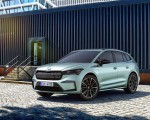 2021 Škoda ENYAQ iV Front Three-Quarter Wallpapers 150x120