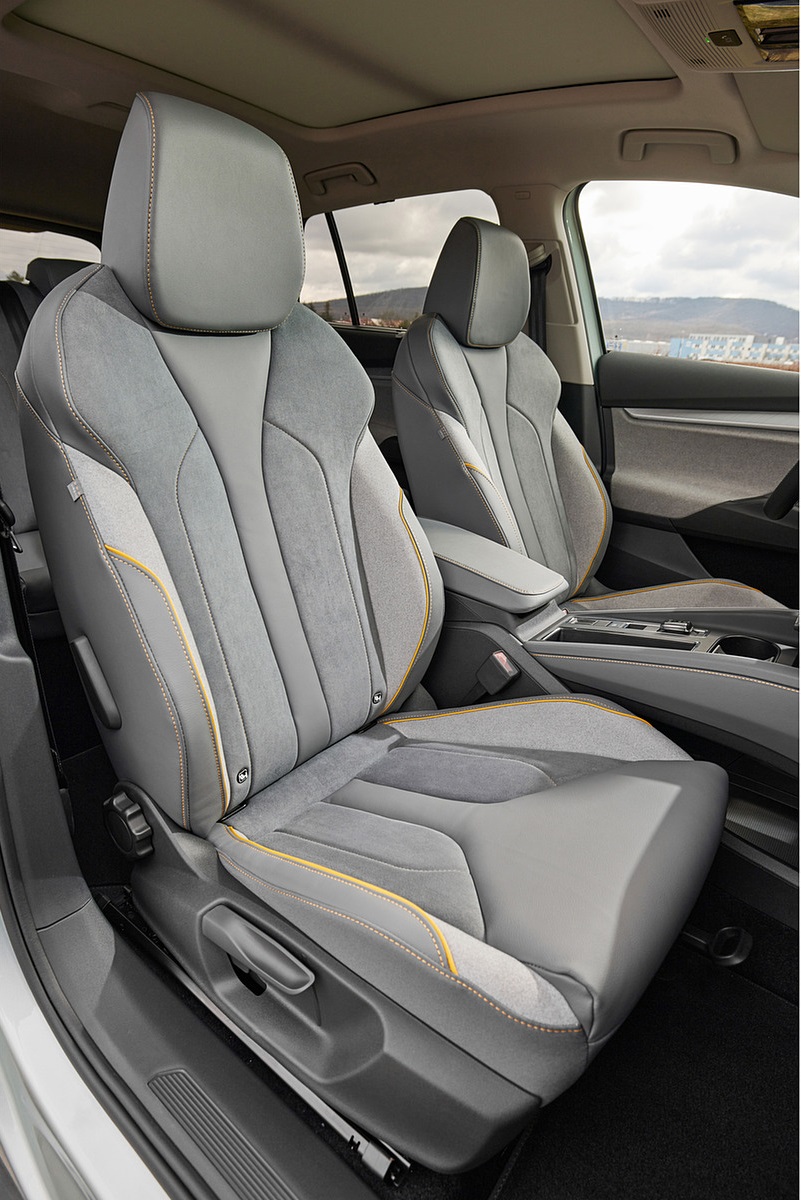 2021 Škoda ENYAQ iV Interior Front Seats Wallpapers #79 of 184