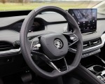 2021 Škoda ENYAQ iV Interior Steering Wheel Wallpapers 150x120