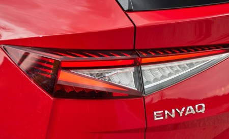 2021 Škoda ENYAQ iV Tail Light Wallpapers 450x275 (52)
