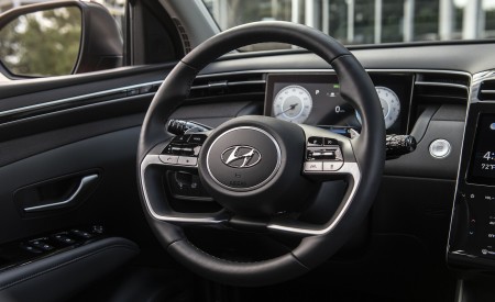 2022 Hyundai Tucson Interior Steering Wheel Wallpapers  450x275 (40)