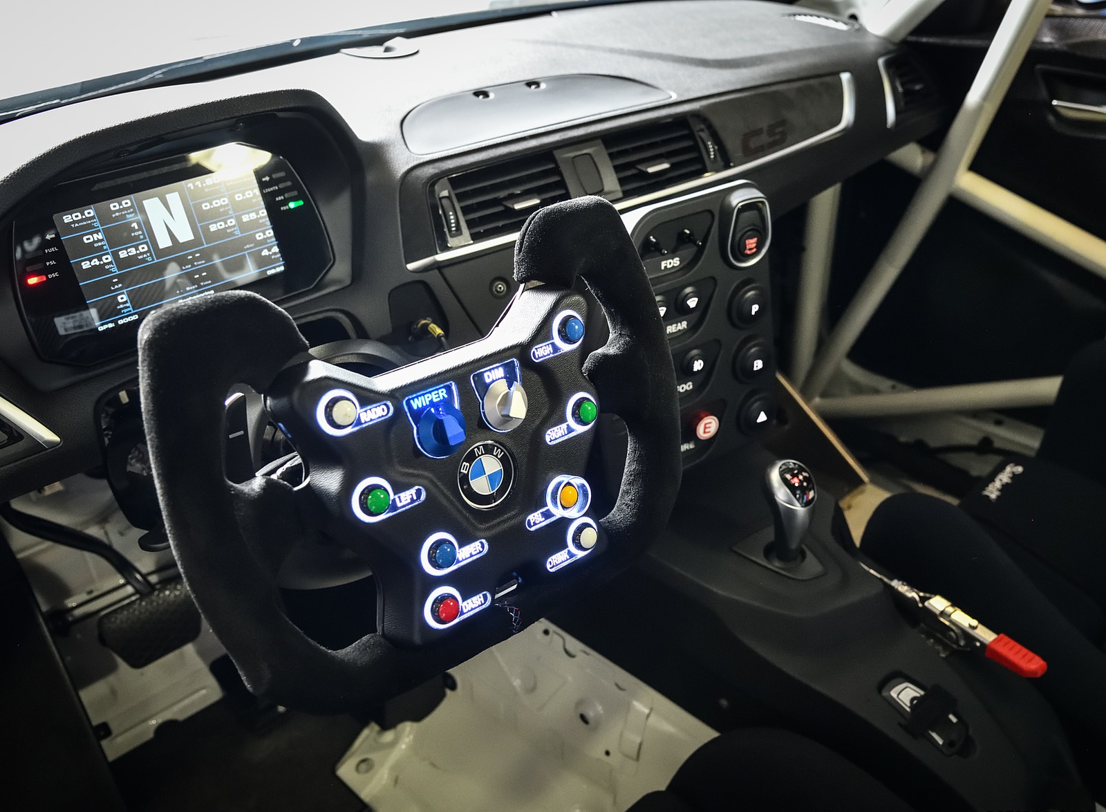 2020 BMW M2 CS Racing Interior Steering Wheel Wallpapers #48 of 53