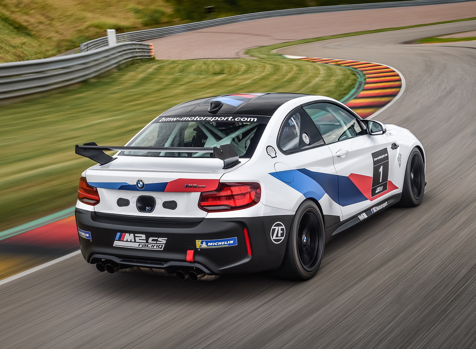 2020 BMW M2 CS Racing Rear Three-Quarter Wallpapers  #7 of 53