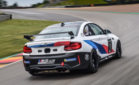 2020 BMW M2 CS Racing Rear Three-Quarter Wallpapers 450x275 (23)