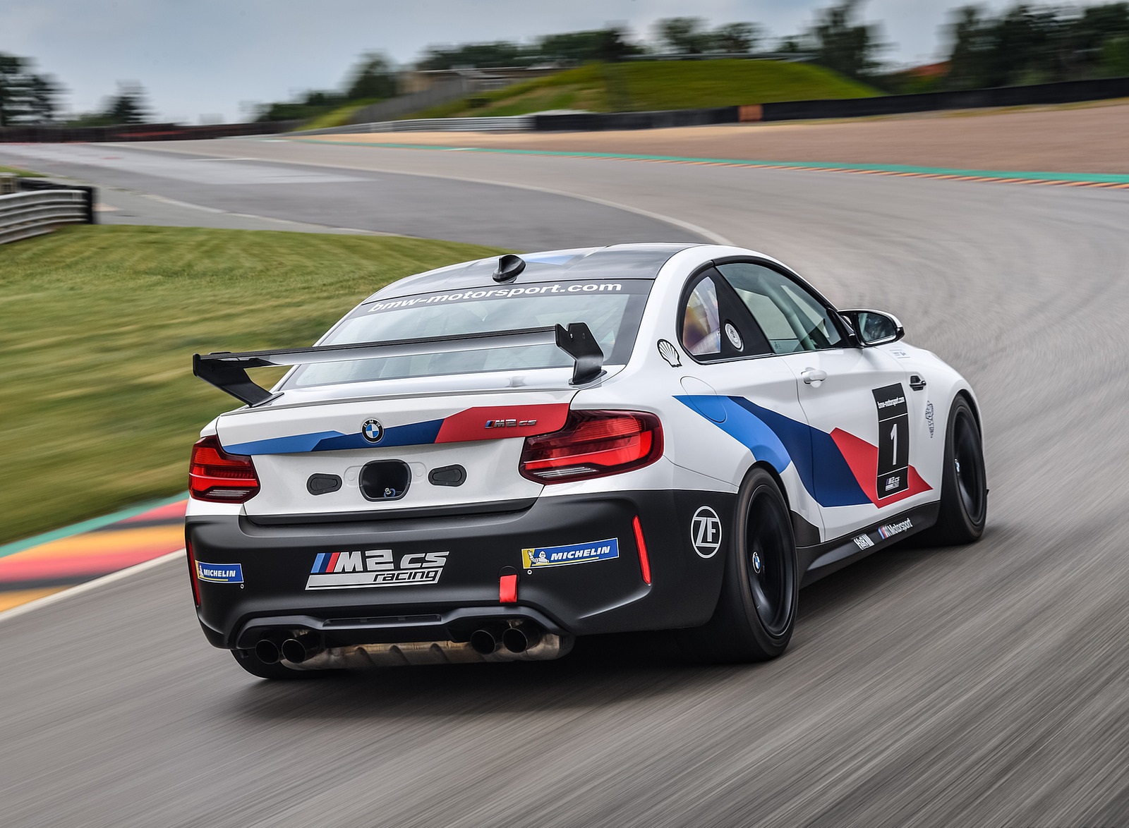 2020 BMW M2 CS Racing Rear Three-Quarter Wallpapers #23 of 53