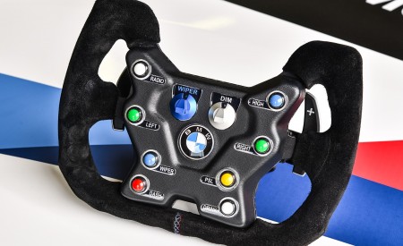2020 BMW M2 CS Racing Steering Wheel Wallpapers 450x275 (44)