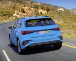 2021 Audi A3 Sportback TFSI e Plug-In Hybrid (Color: Turbo Blue) Rear Wallpapers 150x120