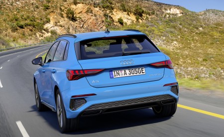 2021 Audi A3 Sportback TFSI e Plug-In Hybrid (Color: Turbo Blue) Rear Wallpapers 450x275 (133)