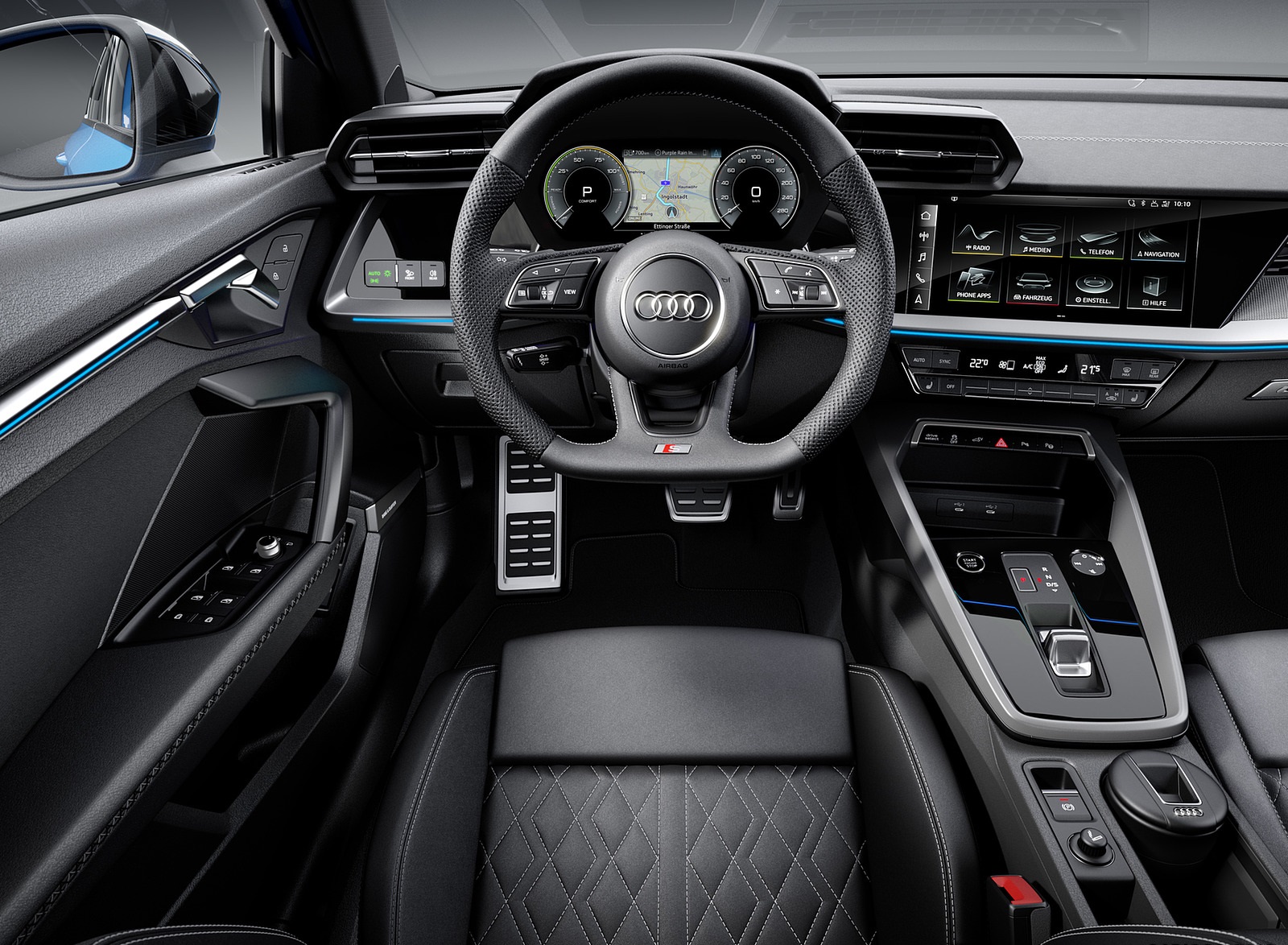 2021 Audi A3 Sportback TFSI e Plug-In Hybrid Interior Cockpit Wallpapers #141 of 141