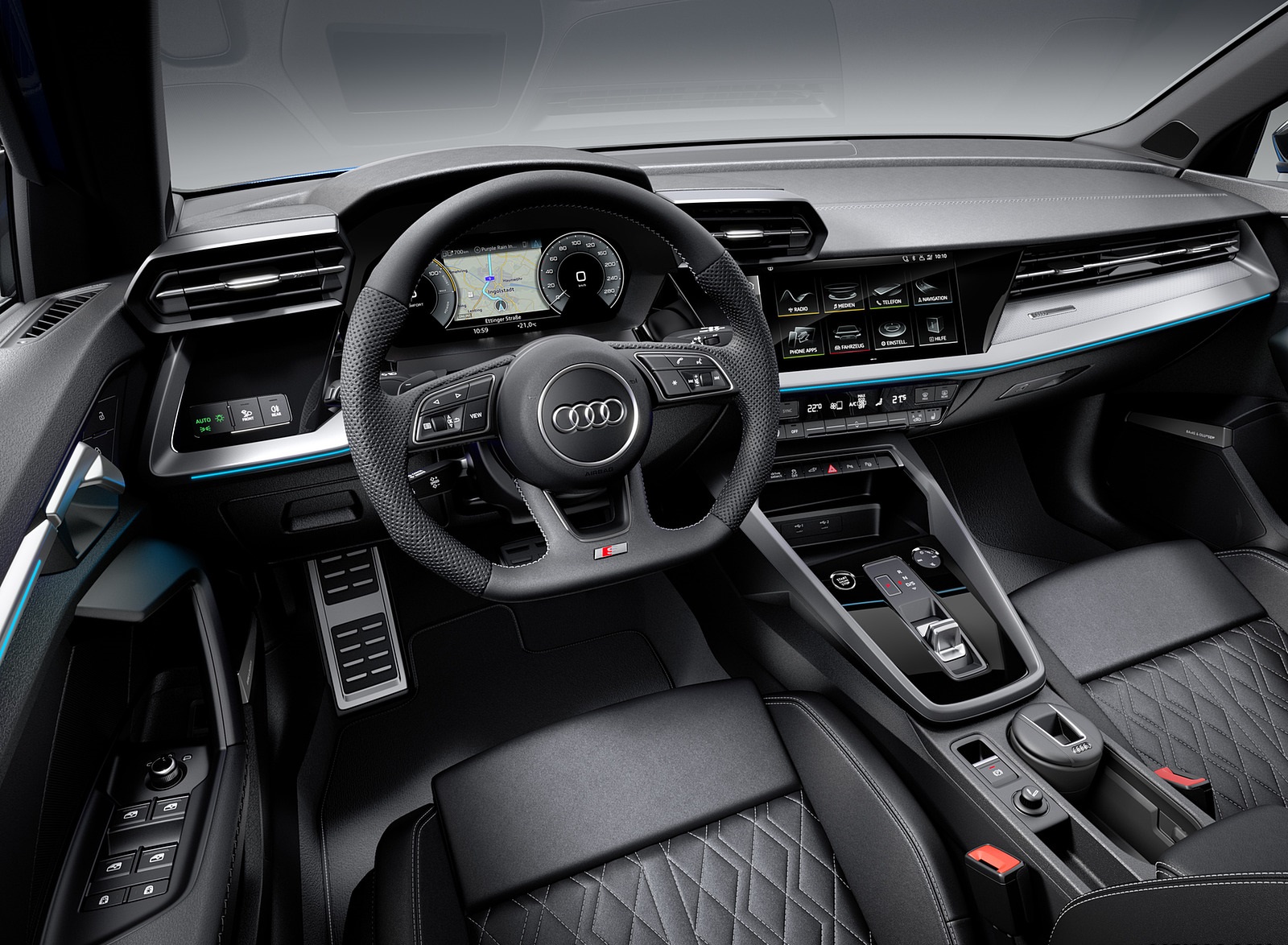 2021 Audi A3 Sportback TFSI e Plug-In Hybrid Interior Cockpit Wallpapers #140 of 141