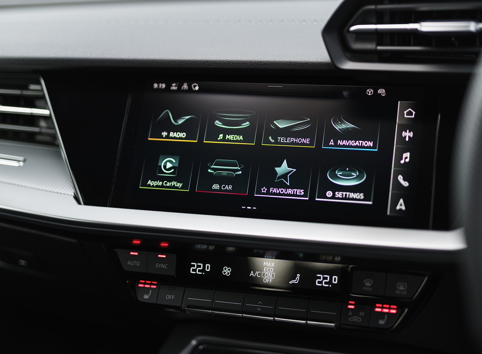 2021 Audi A3 Sportback TFSI e Plug-In Hybrid (UK-Spec) Central Console Wallpapers #100 of 141
