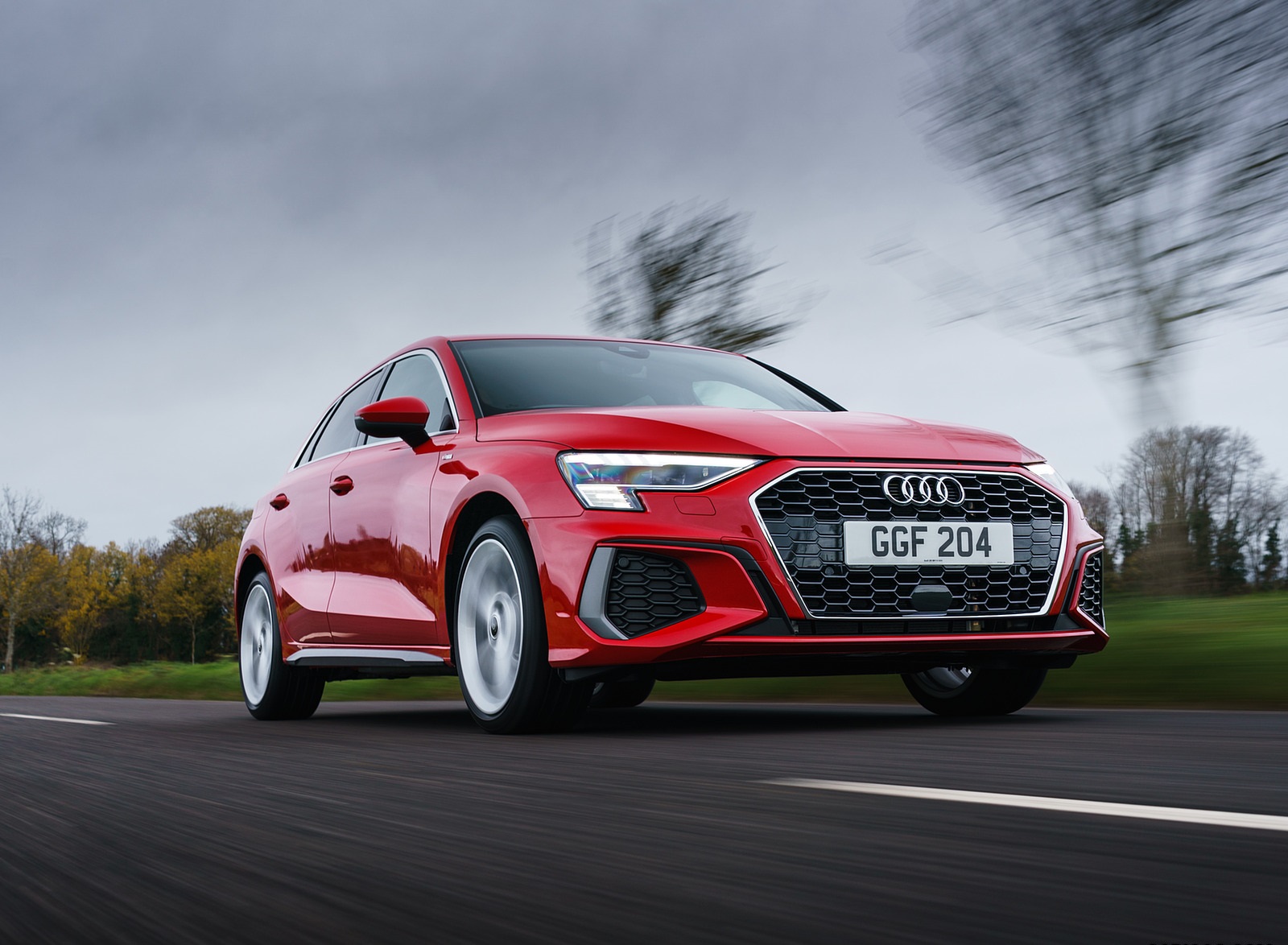 2021 Audi A3 Sportback TFSI e Plug-In Hybrid (UK-Spec) Front Three-Quarter Wallpapers (1)