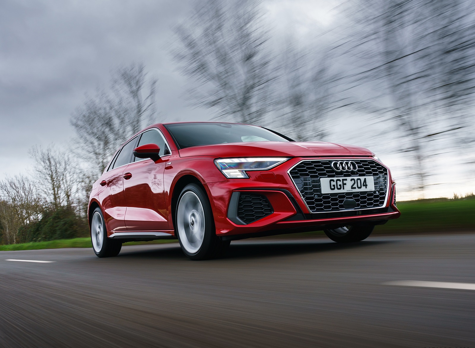 2021 Audi A3 Sportback TFSI e Plug-In Hybrid (UK-Spec) Front Three-Quarter Wallpapers #9 of 141