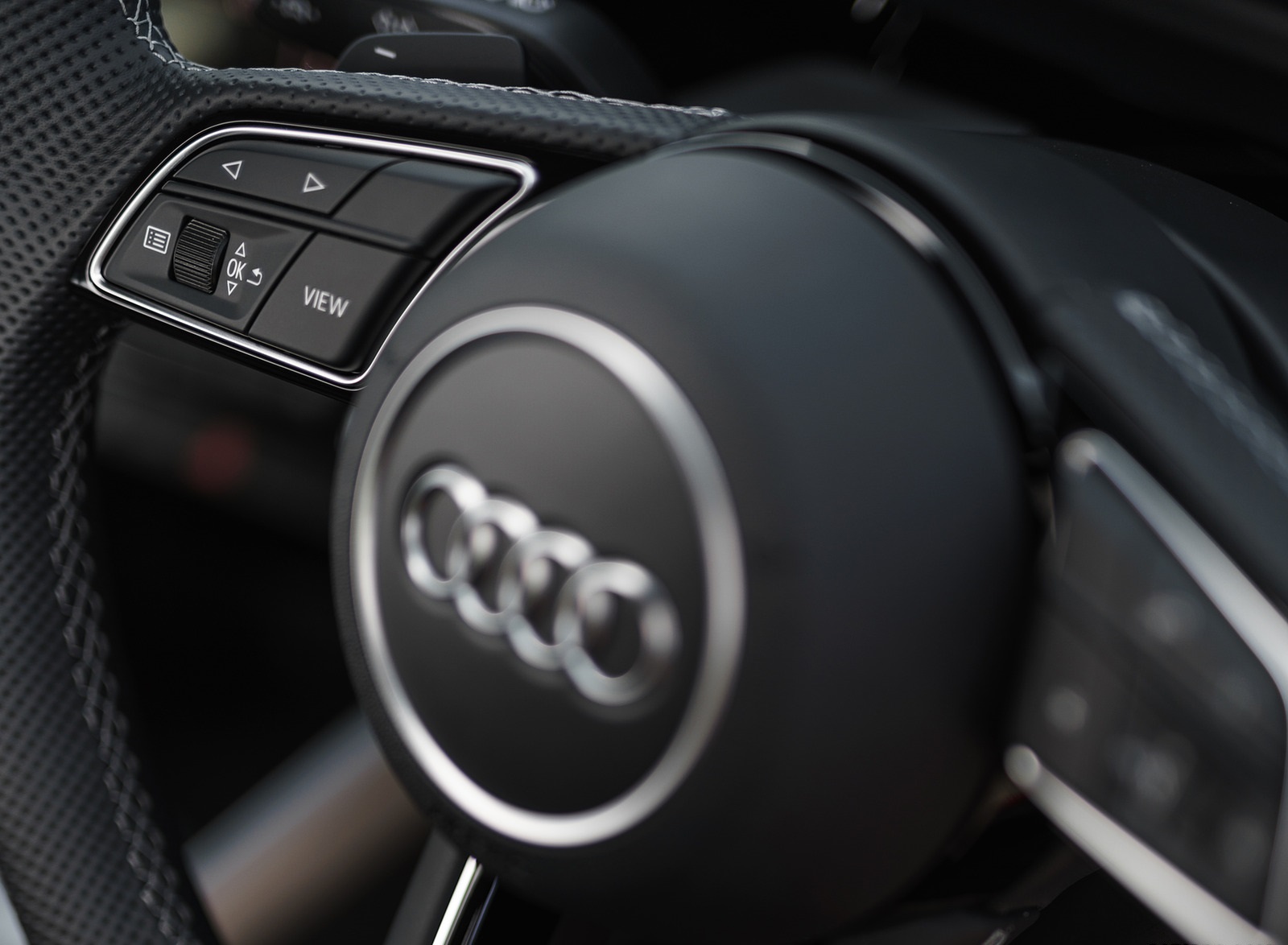 2021 Audi A3 Sportback TFSI e Plug-In Hybrid (UK-Spec) Interior Steering Wheel Wallpapers  #93 of 141