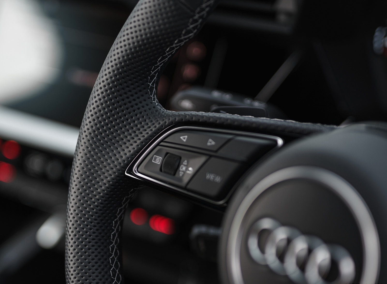 2021 Audi A3 Sportback TFSI e Plug-In Hybrid (UK-Spec) Interior Steering Wheel Wallpapers #92 of 141