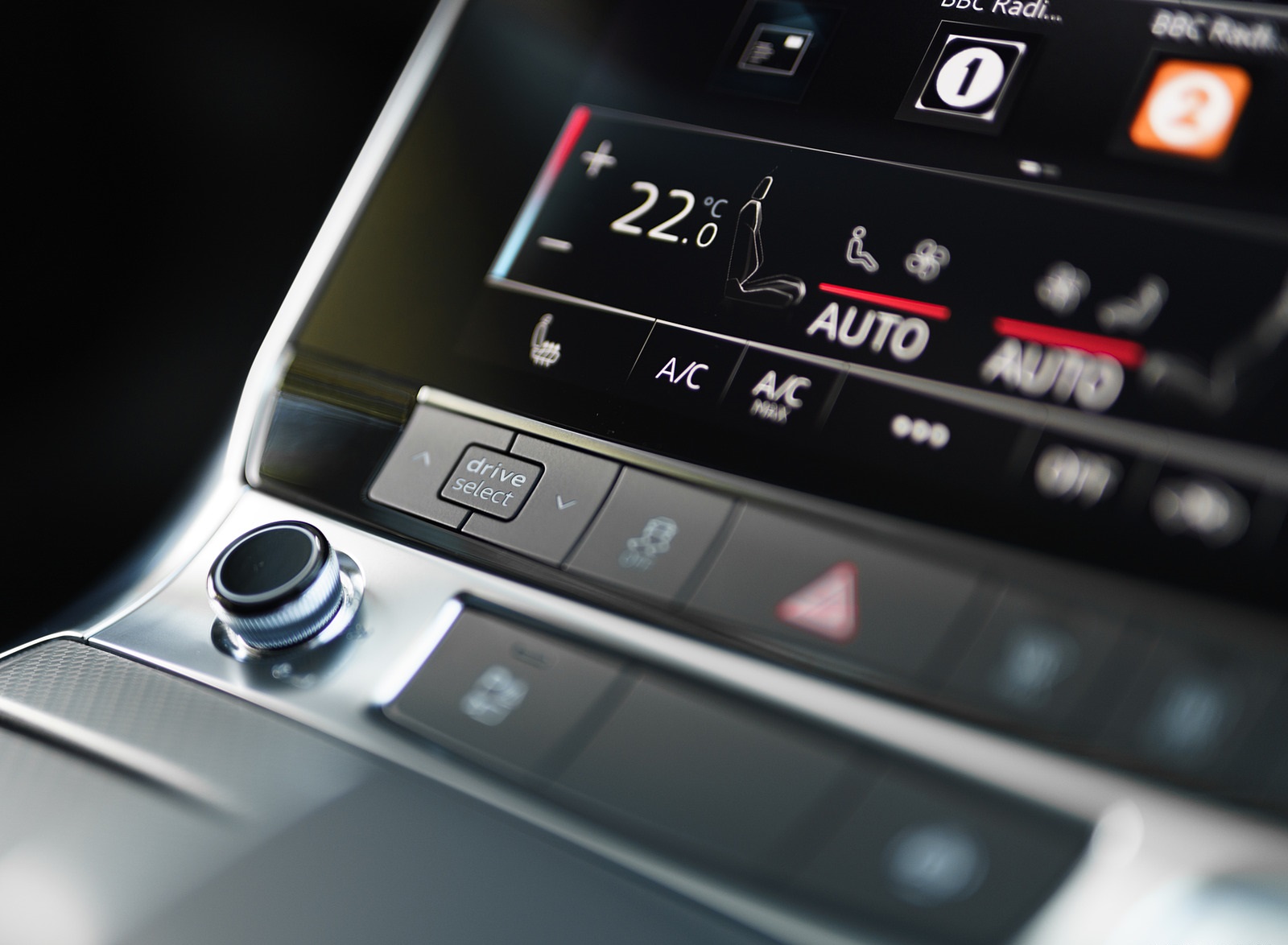 2021 Audi A6 50 TFSI e (UK-Spec) Central Console Wallpapers #64 of 80