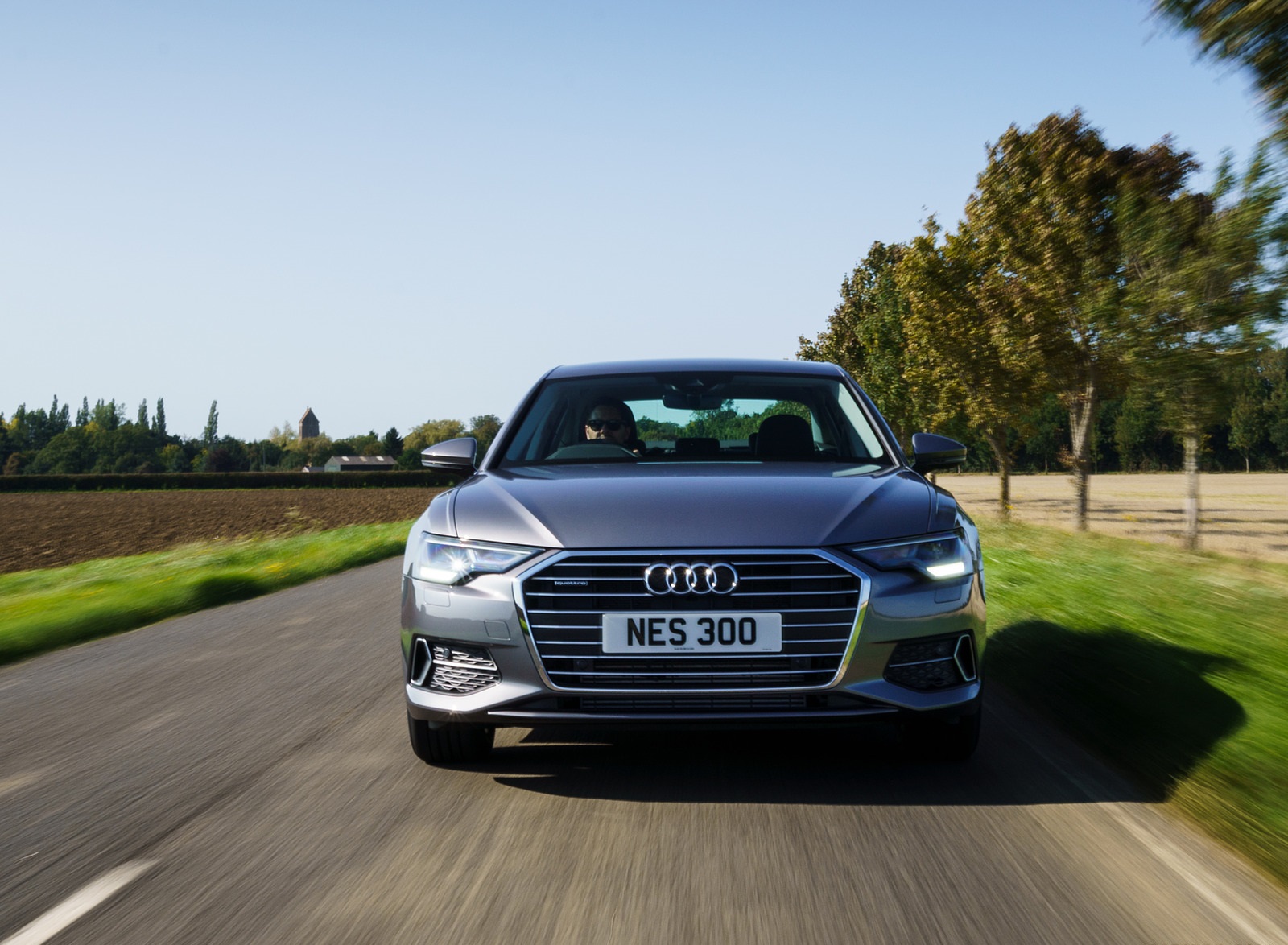 2021 Audi A6 50 TFSI e (UK-Spec) Front Wallpapers  (6)