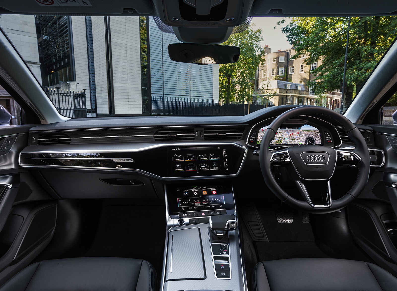 2021 Audi A6 50 TFSI e (UK-Spec) Interior Cockpit Wallpapers #56 of 80