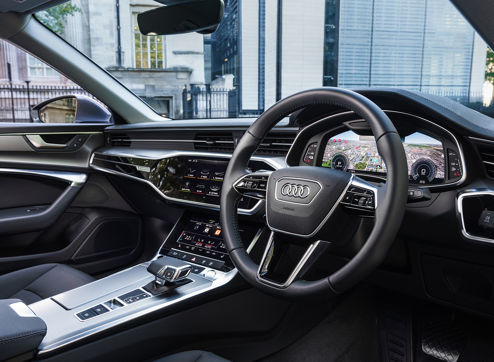 2021 Audi A6 50 TFSI e (UK-Spec) Interior Wallpapers #57 of 80