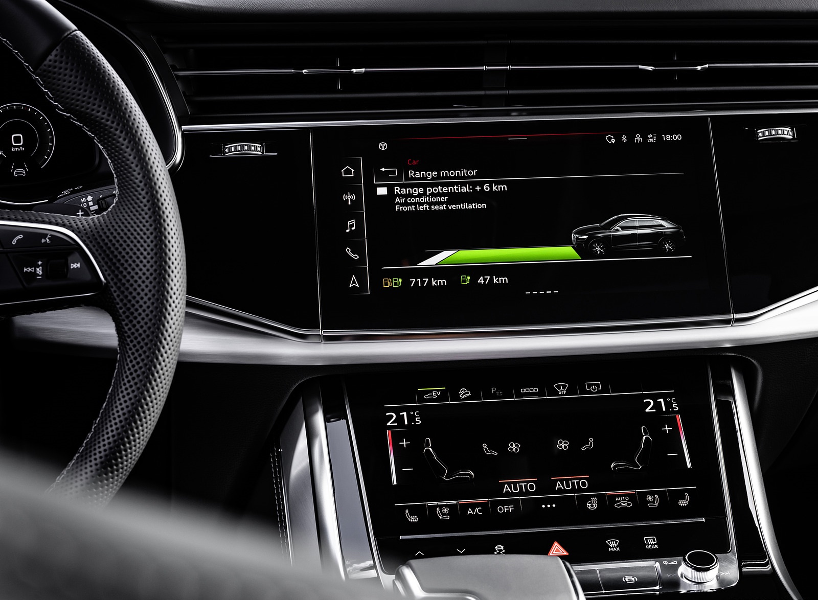2021 Audi Q8 TFSI e Plug-In Hybrid Central Console Wallpapers #23 of 32