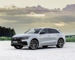 2021 Audi Q8 TFSI e Plug-In Hybrid (Color: Glacier White) Front Three-Quarter Wallpapers  150x120 (16)