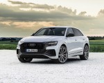 2021 Audi Q8 TFSI e Plug-In Hybrid (Color: Glacier White) Front Three-Quarter Wallpapers  150x120 (17)