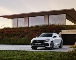 2021 Audi Q8 TFSI e Plug-In Hybrid (Color: Glacier White) Front Wallpapers 150x120