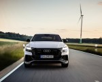 2021 Audi Q8 TFSI e Plug-In Hybrid (Color: Glacier White) Front Wallpapers  150x120