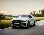 2021 Audi Q8 TFSI e Plug-In Hybrid (Color: Glacier White) Front Wallpapers  150x120