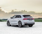 2021 Audi Q8 TFSI e Plug-In Hybrid (Color: Glacier White) Rear Three-Quarter Wallpapers 150x120