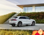 2021 Audi Q8 TFSI e Plug-In Hybrid (Color: Glacier White) Rear Three-Quarter Wallpapers  150x120