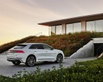 2021 Audi Q8 TFSI e Plug-In Hybrid (Color: Glacier White) Rear Three-Quarter Wallpapers  150x120