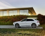 2021 Audi Q8 TFSI e Plug-In Hybrid (Color: Glacier White) Side Wallpapers 150x120