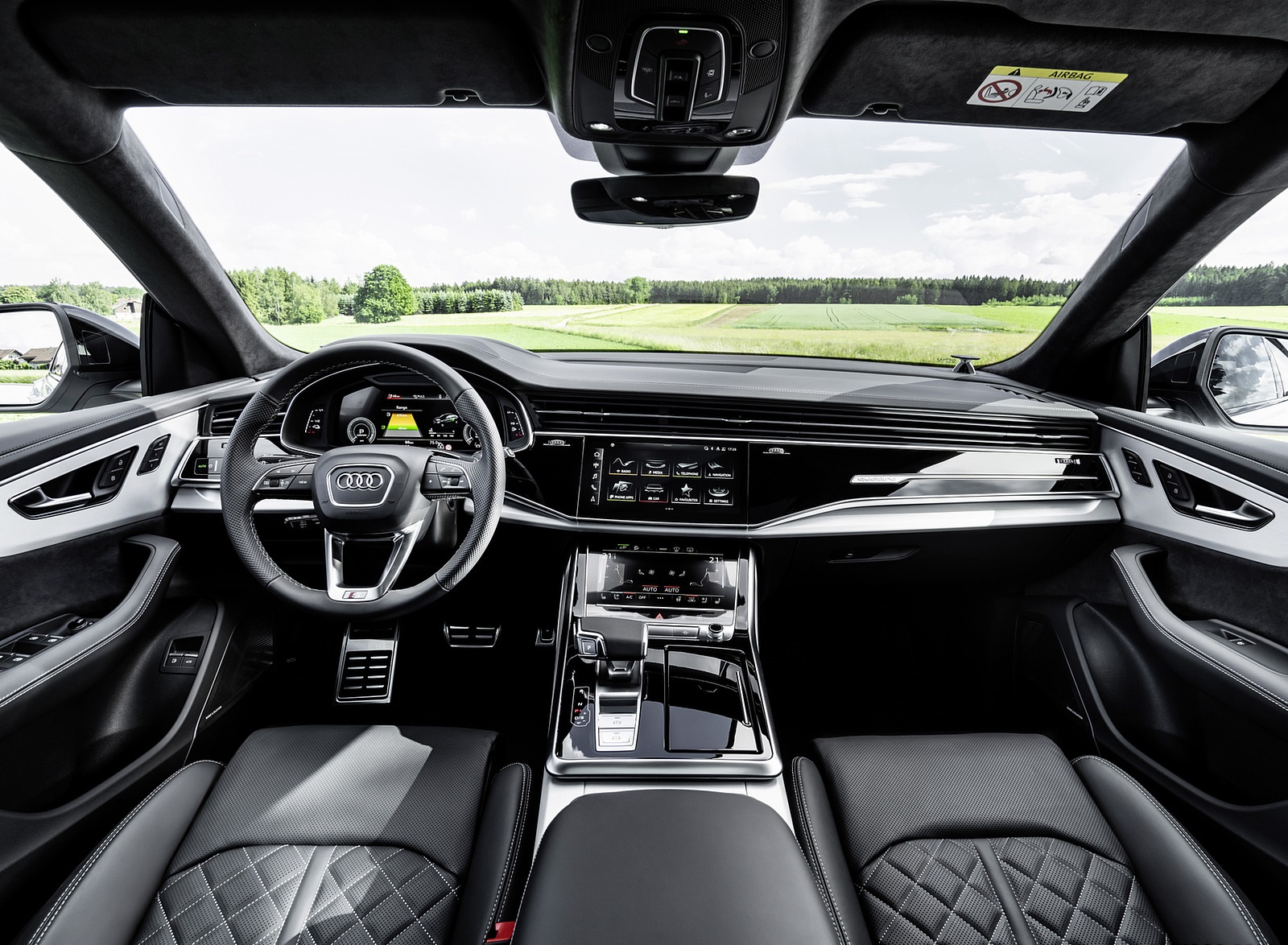 2021 Audi Q8 TFSI e Plug-In Hybrid Interior Cockpit Wallpapers  #27 of 32