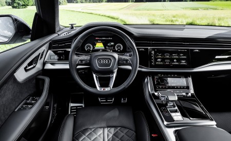 2021 Audi Q8 TFSI e Plug-In Hybrid Interior Cockpit Wallpapers 450x275 (28)