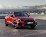 2021 Audi S3 Sedan (Color: Tango Red) Front Three-Quarter Wallpapers 150x120 (6)