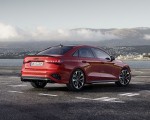 2021 Audi S3 Sedan (Color: Tango Red) Rear Three-Quarter Wallpapers 150x120 (9)