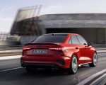 2021 Audi S3 Sedan (Color: Tango Red) Rear Three-Quarter Wallpapers 150x120